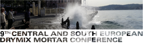 The 9th Central and South European Drymix Mortar Conference cedmmc9, Istanbul, Turkey, 17. September 2026, Early Bird Admission for Mortar Manufacturers